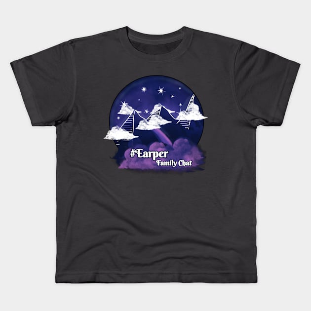 Earper Family Chat Tee-shirt Kids T-Shirt by witheredfloret